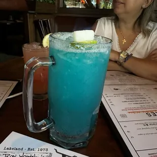 Flaming blue rose of Texas