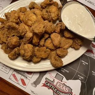 Cajun Fried Mushrooms