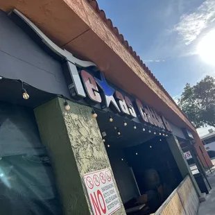 the outside of the building