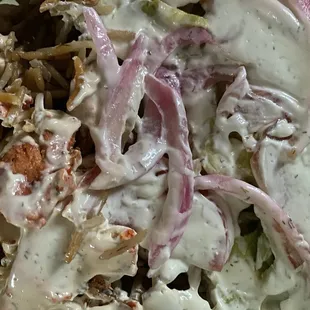 Chicken Over Rice Gyro Platter