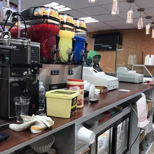 interior, sushi and sashimi