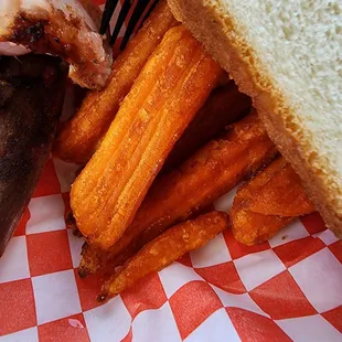 Sweet potato fries.