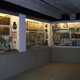 Chisholm Trail Exhibit - Authentic artifacts of the famous cattle drive.