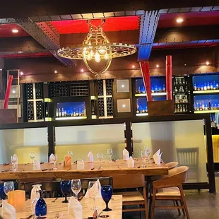 Bar area
