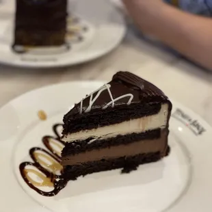 Chocolate mousse cake, very good