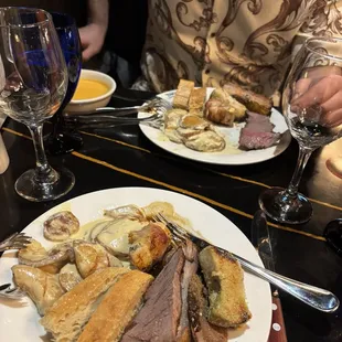 All the food was so good