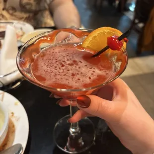 I loved their valentine's day drink!