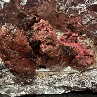 filet mignon 8oz - ordered medium - came rare and extra chewy
