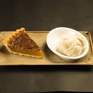 One of our many dessert options! Pecan pie!