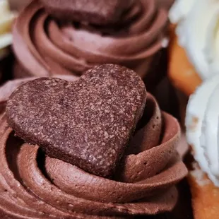 a variety of cupcakes