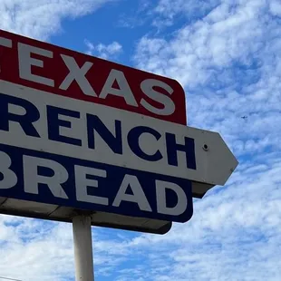 a sign for a restaurant