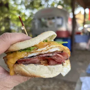 Ham Breakfast Sandwich