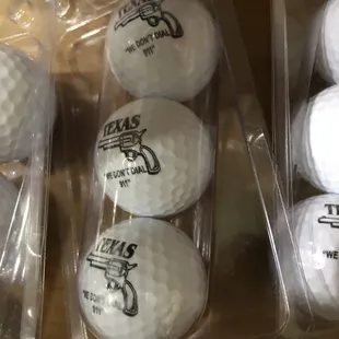 Texas Golf Balls