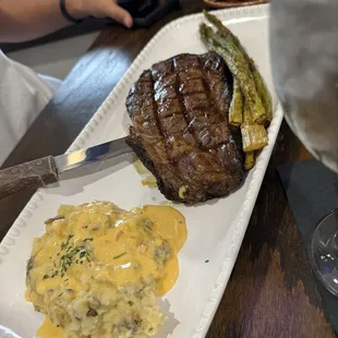 steak, food