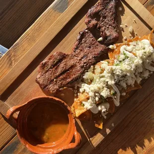 Carne Asada &amp; Chilaquiles