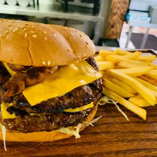 doble texas hamburguesa