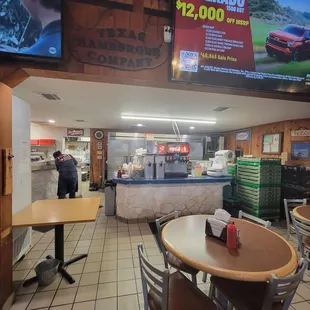 Counter area.