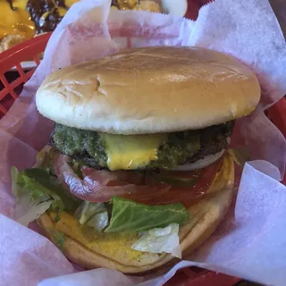 Green Chili Burger