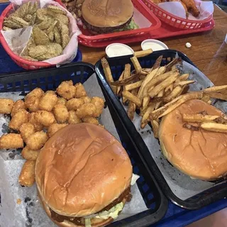 Chili Cheese Burger Combo