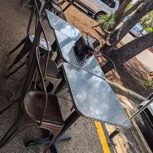 Exterior seating
