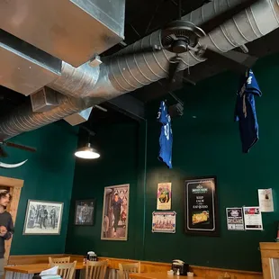 indoor eating area