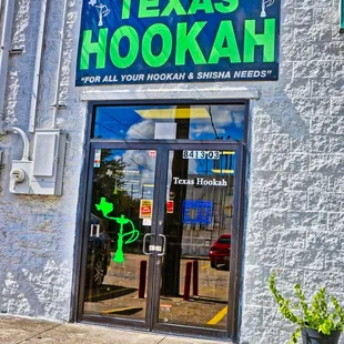 Texas Hookah Store Entrance