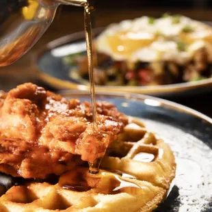Brunch Chicken and Waffles