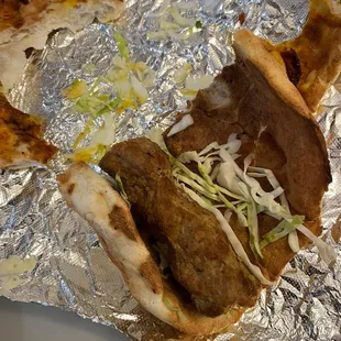 Seekh 2. Beef Kabab Roll