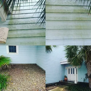 Soft wash Mildew Port Aransas Texas
