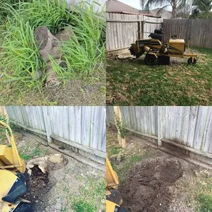 Stump Grinding Service in Portland Texas