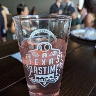 Salted watermelon seltzer