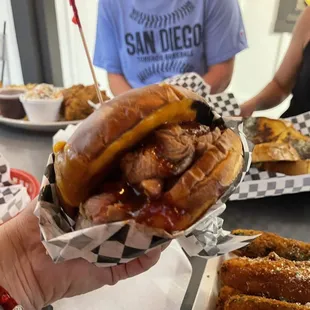 BBQ Beef Brisket Sandwich