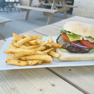 Rosemary Jalapeño Burger a must to try, this signature burger