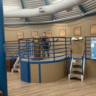 He did go through a looong titanic phase so he especially enjoyed this