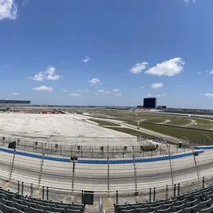 View from the club seats