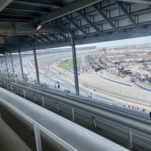 Race track for NASCAR event