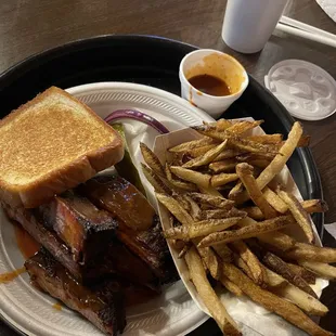 ribs, food, bbq ribs