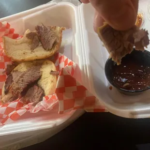 Beef Brisket Sandwich