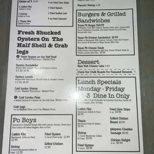 Menu Part 2