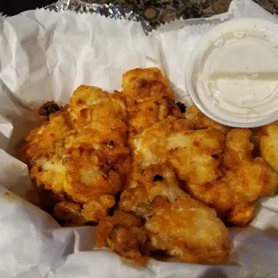 Korean Fried Cauliflower ($8)