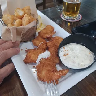 Fried shrimp
