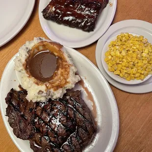 ribs, food, bbq ribs