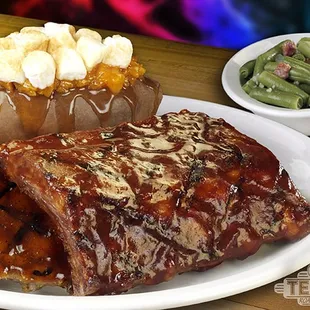 bbq ribs, ribs, food