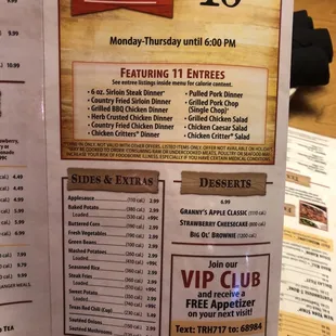 Menu Oct 2021