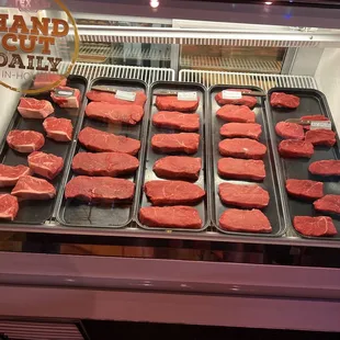 Steak selection