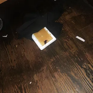 My worst fear ever! This is disgusting. Didn't even finish our food. They literally acted like it was a normal thing...