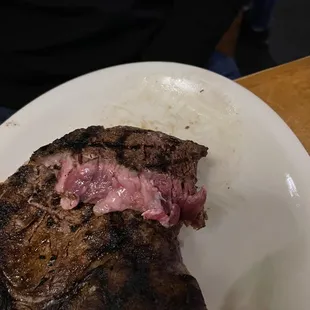 First steak