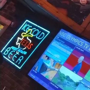 Inside with Olympics playing 07/28/2021