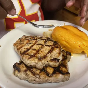 Pork chops