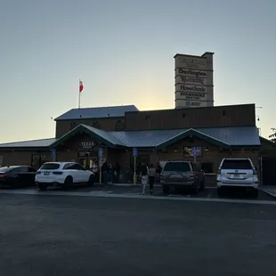 the front of the restaurant